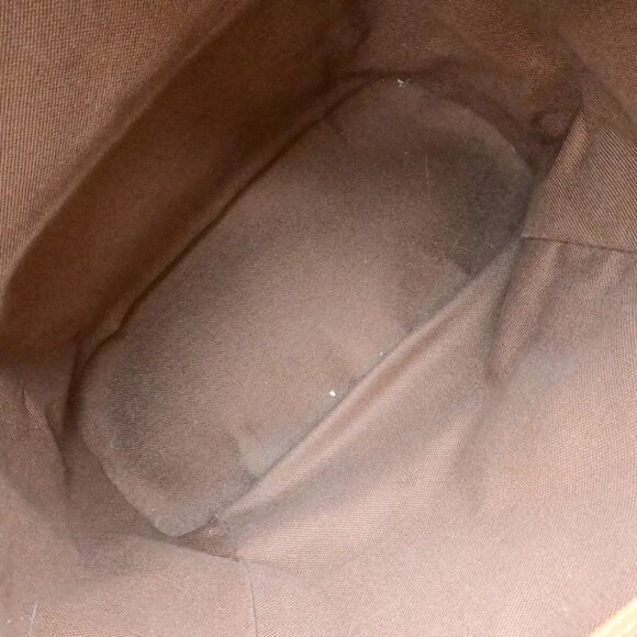 LOUIS VUITTON Montsouris MM Backpack Bag Monogram Leather Brown M51136 77ED313 - Picture 6 of 14